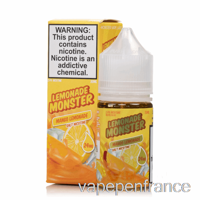 Mangue - Sels De Monstre De Limonade - Stylo Vape 30ml 24mg